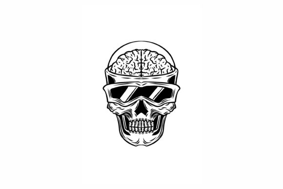 Download Experimental Skull Vector Illustration - Experimental Collection
