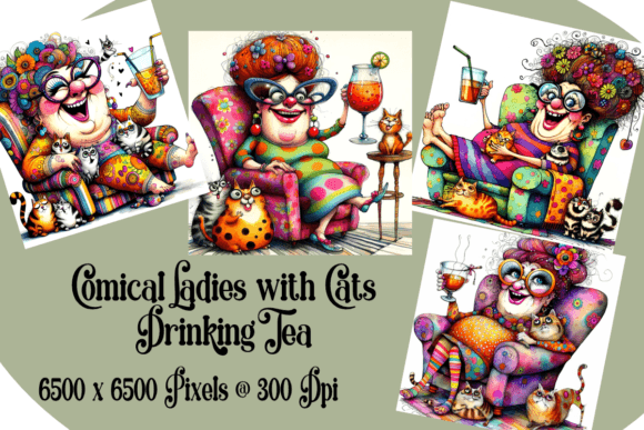 Download Colorful Chaos: Eccentric Ladies - Eccentric Collection