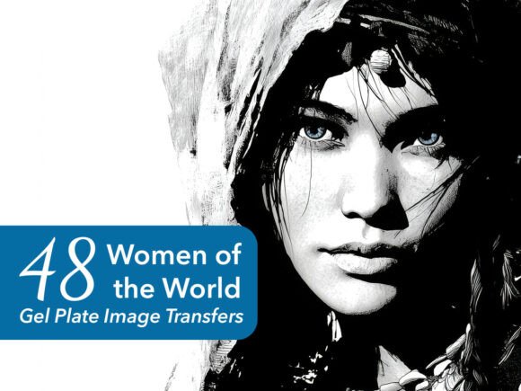 Download Global Women Gel Plate Image Transfers - Premium Bundle