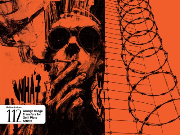 Download 112 Grunge Art Transfers for Gel Plates - Premium Resources